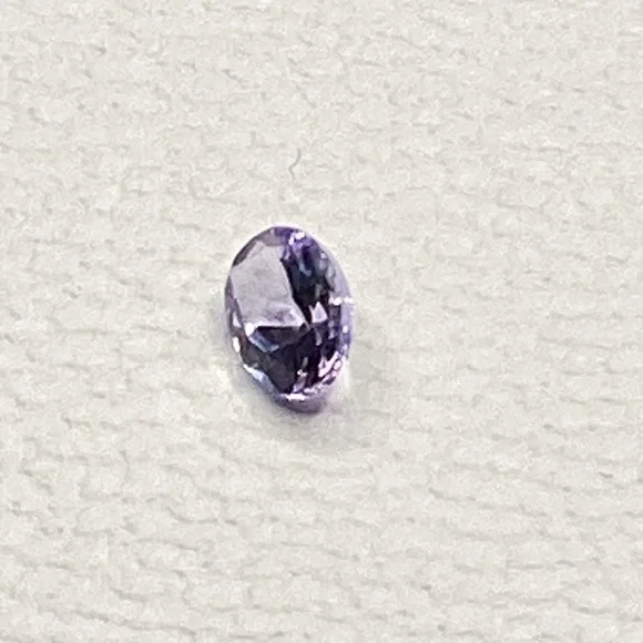 0.62ct Oval Tanzanite Loose Gemstone - Natural Purple-Blue Precious Stone
